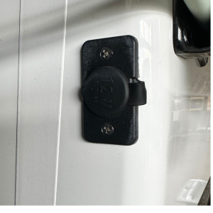 CIG 12 volt outlet with USB-C and USB-A inserts