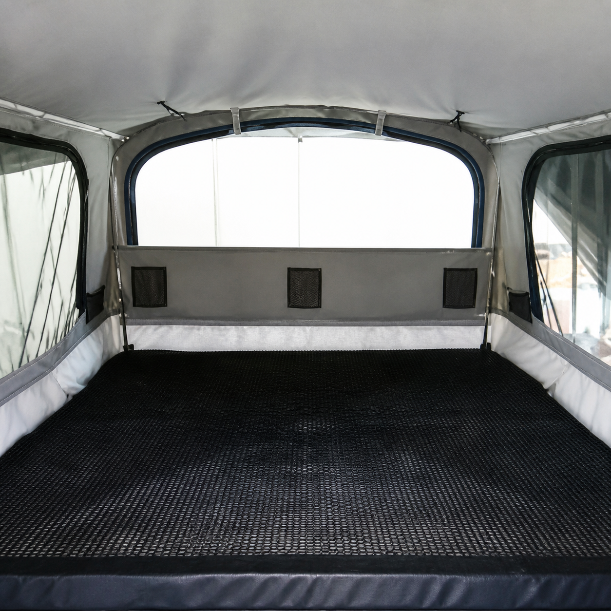 Under bed air mesh fitted beneath the mattress