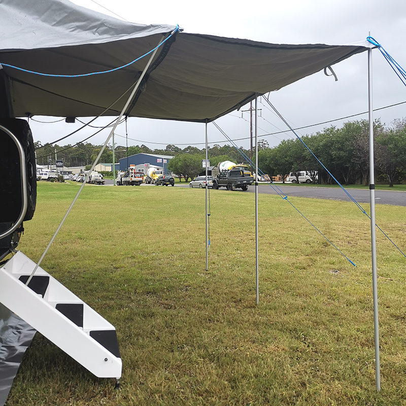 Awning Ext Rear, includes poles and ropes
