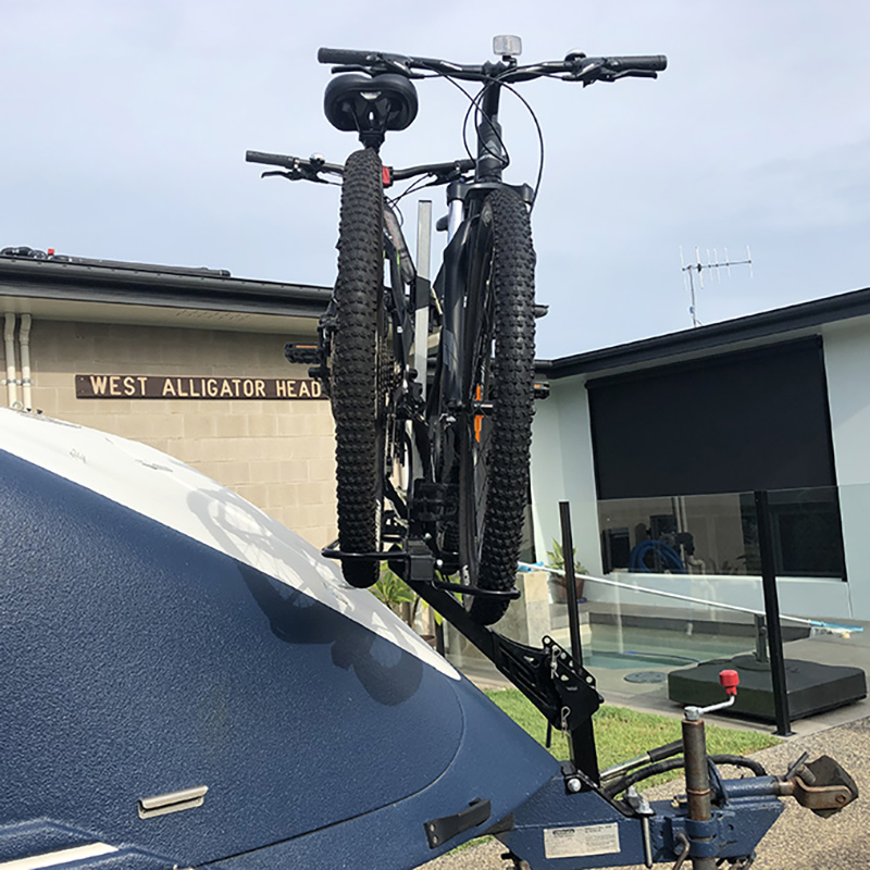 Bike Front Mount with a ISI 2 Bike Rack (Suits Ebikes)