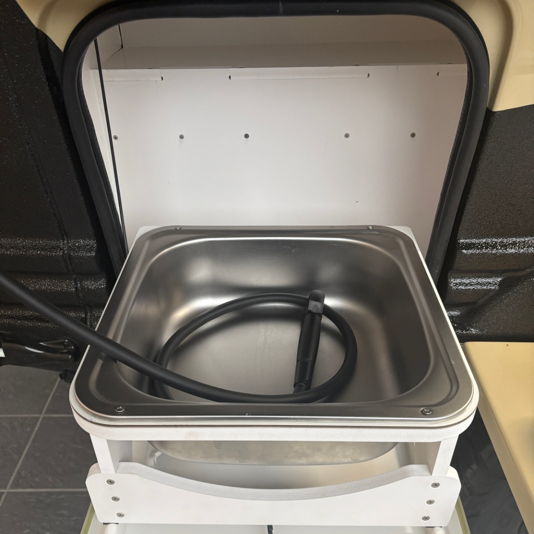 External Sink with Grey water plumbing