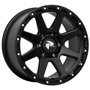 17 inch alloy wheel and BF Goodrich all-terrain tyre