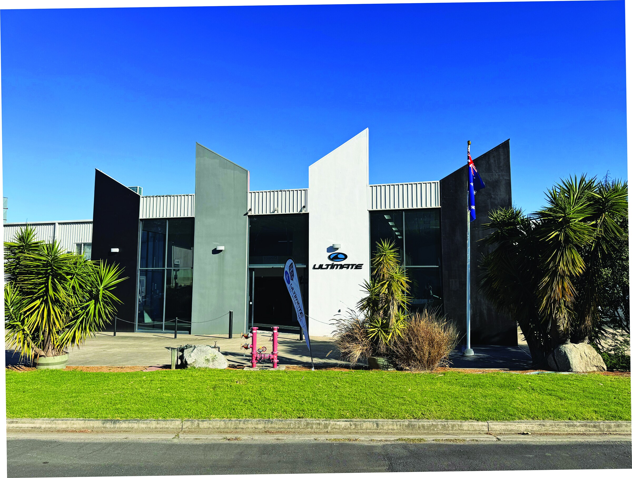 Ultimate Campers factory and showroom in Moruya, New South Wales