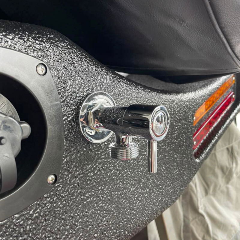 Rear water tap