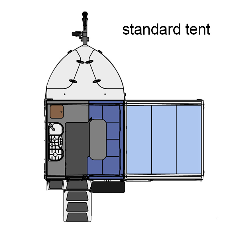 Fibreglass Rods - Standard Tent