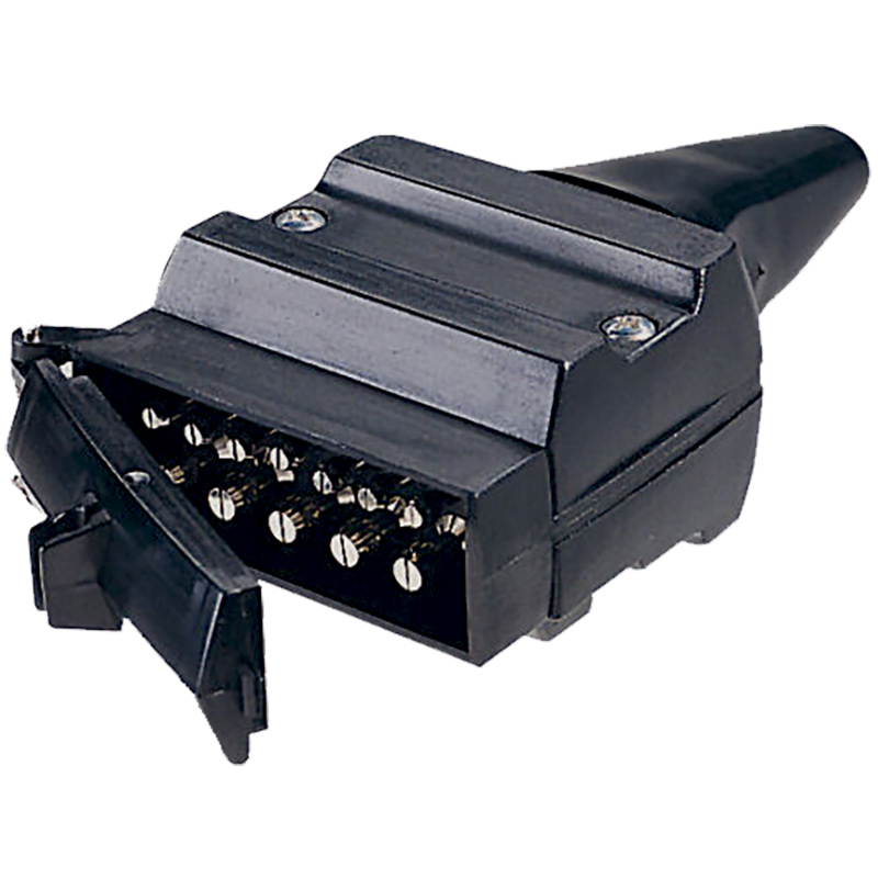 12 Pin Flat Trailer Plug