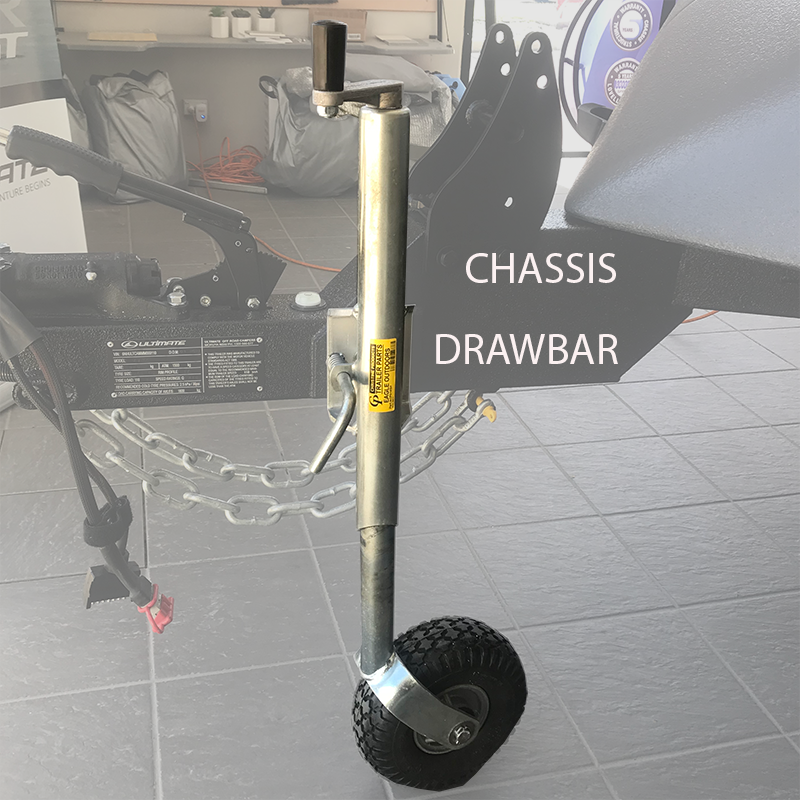 Jockey Wheel (Swing Up)